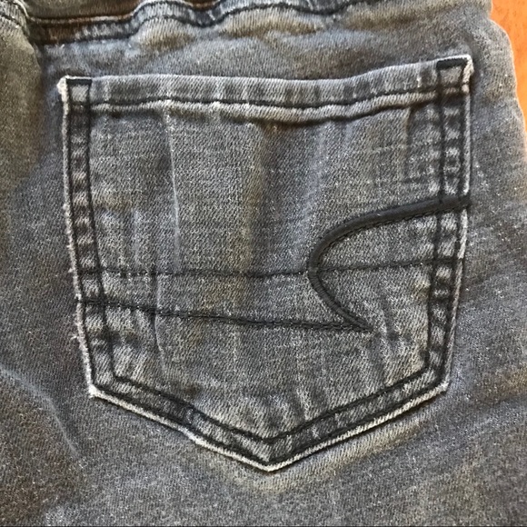 American Eagle Stretch Jegging Size 4 Black Wash - Picture 3 of 5